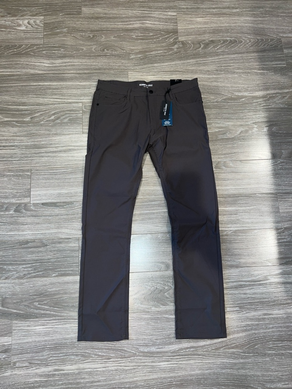 Kenneth Cole Slim Tech Pants - Petrol